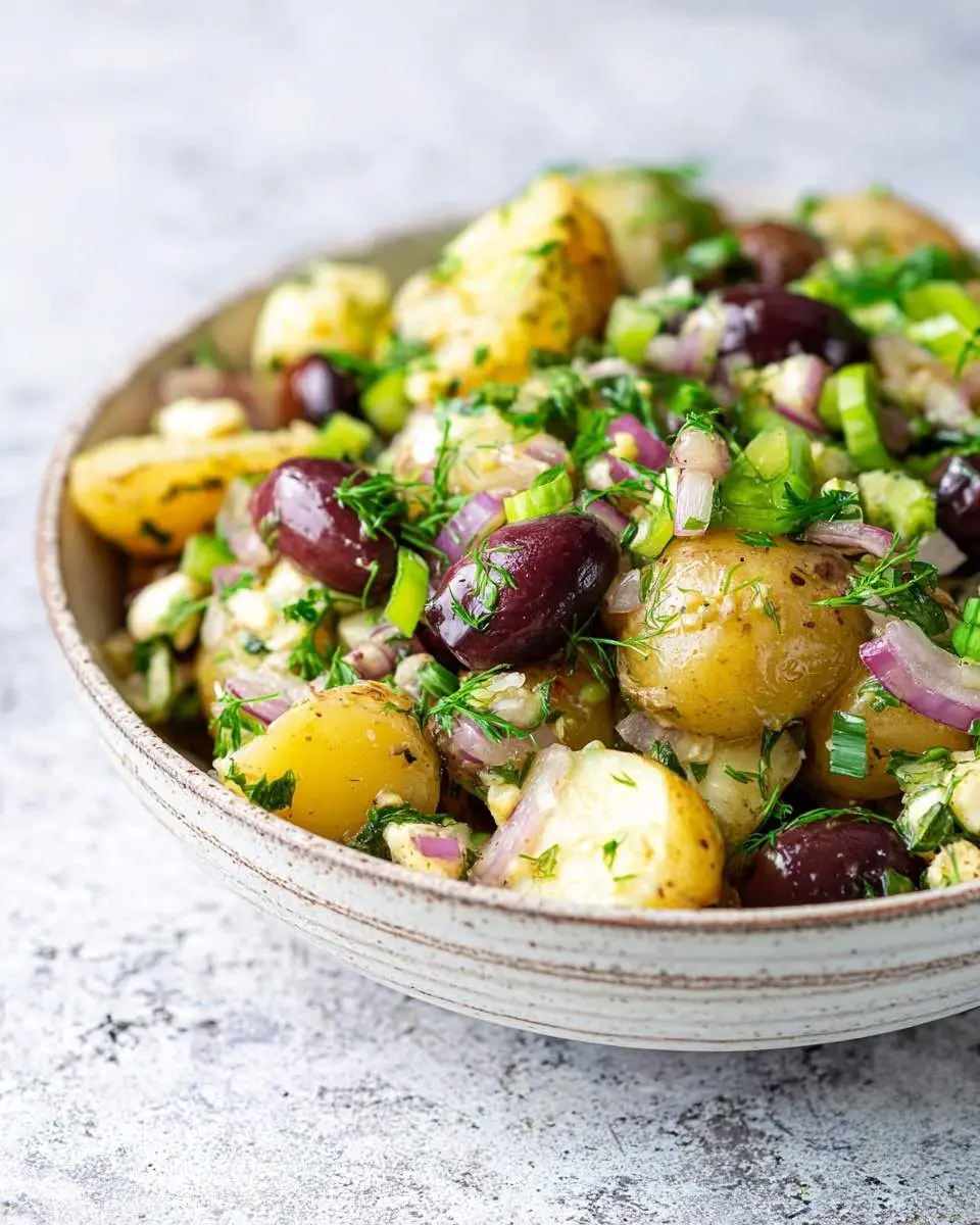 olive greek potato salad recipe