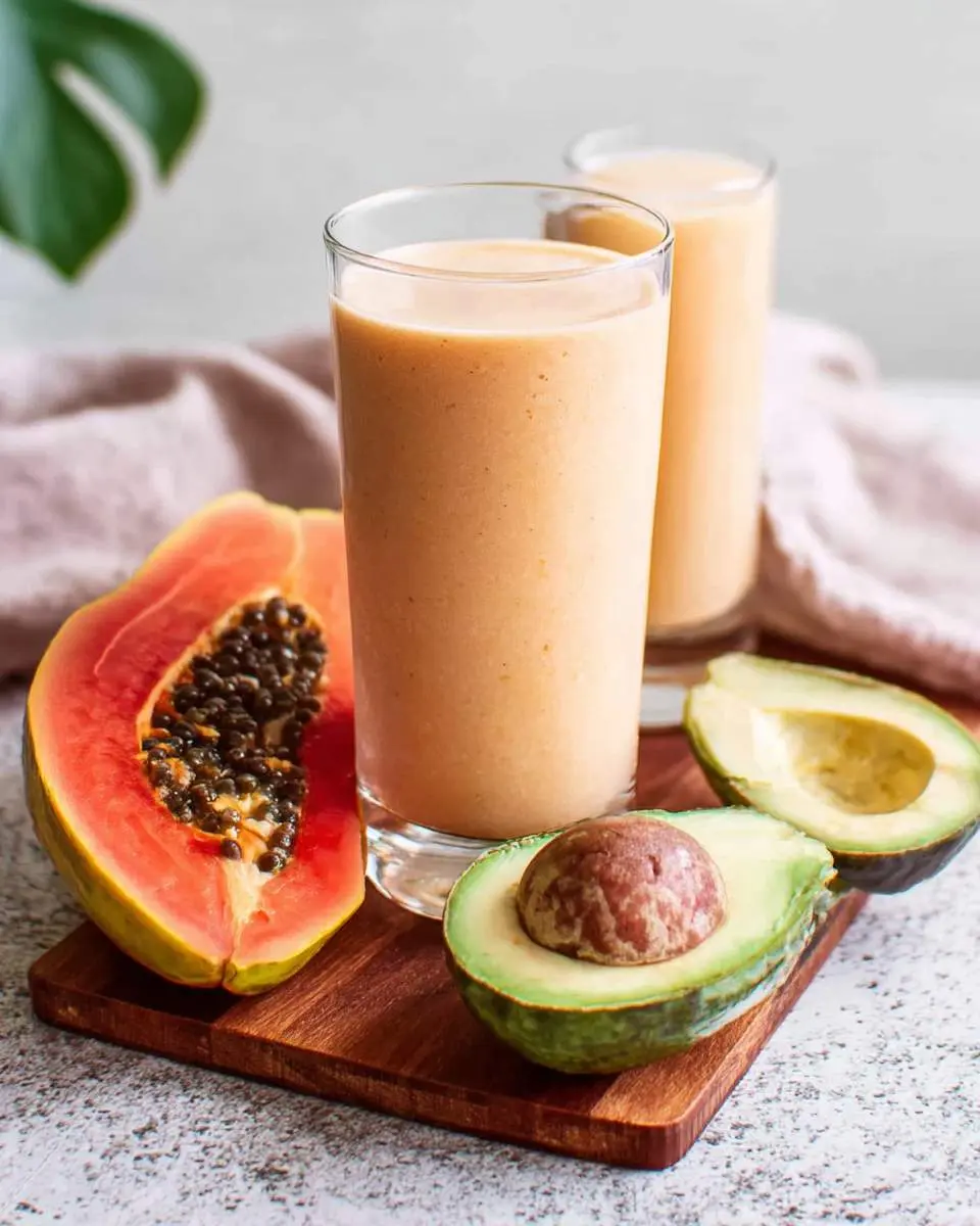 papaya avocado smoothie recipe