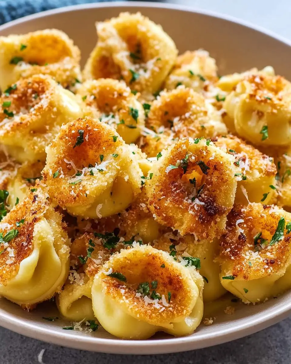 parmesan crusted tortellini bites recipe 1