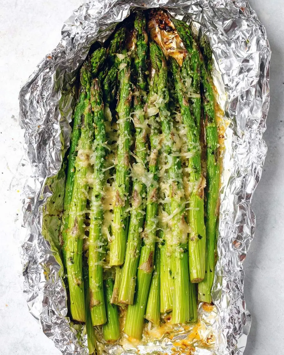 parmesan grilled asparagus recipe