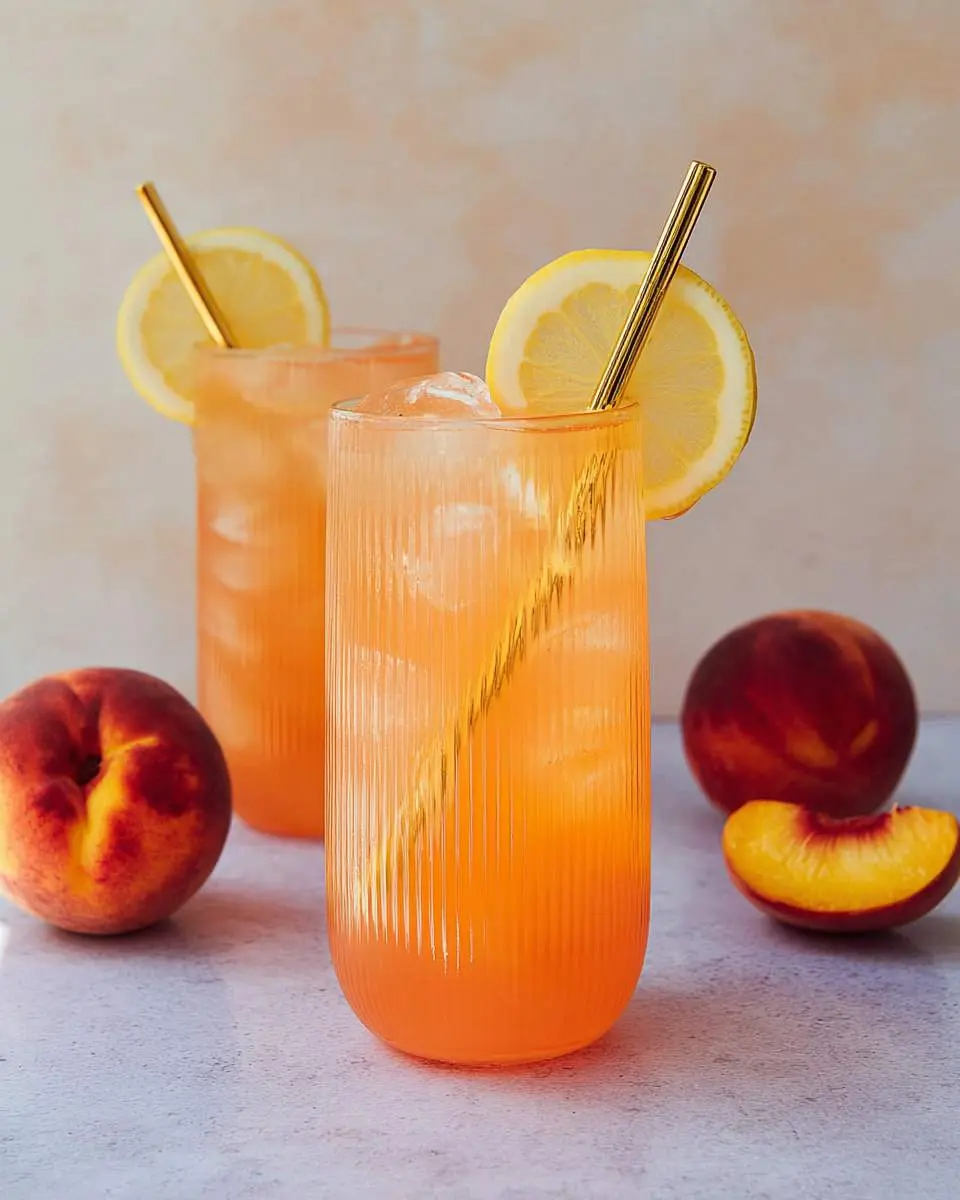 peach lemonade recipe