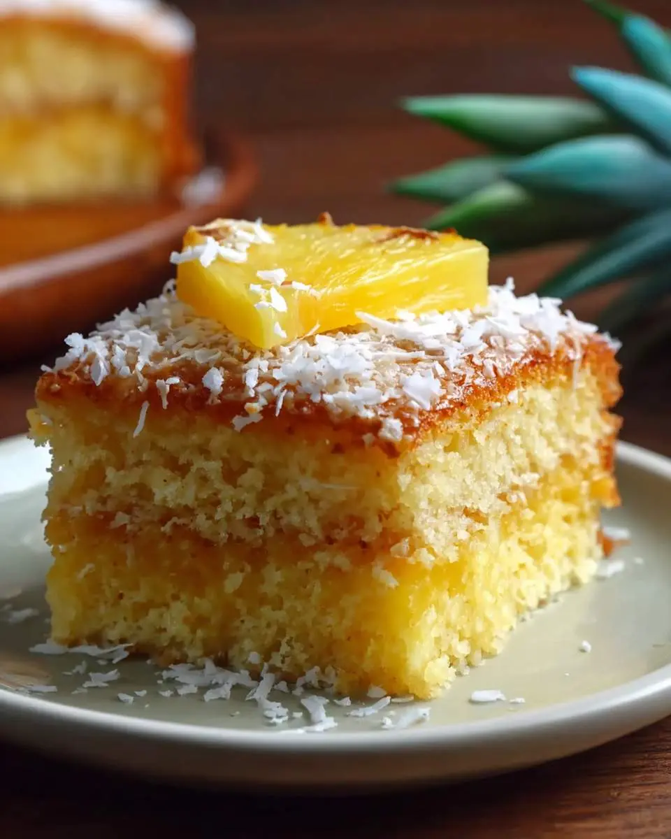 Pineapple Coconut Cake 26 pineapple coconut cake recipe 1 1