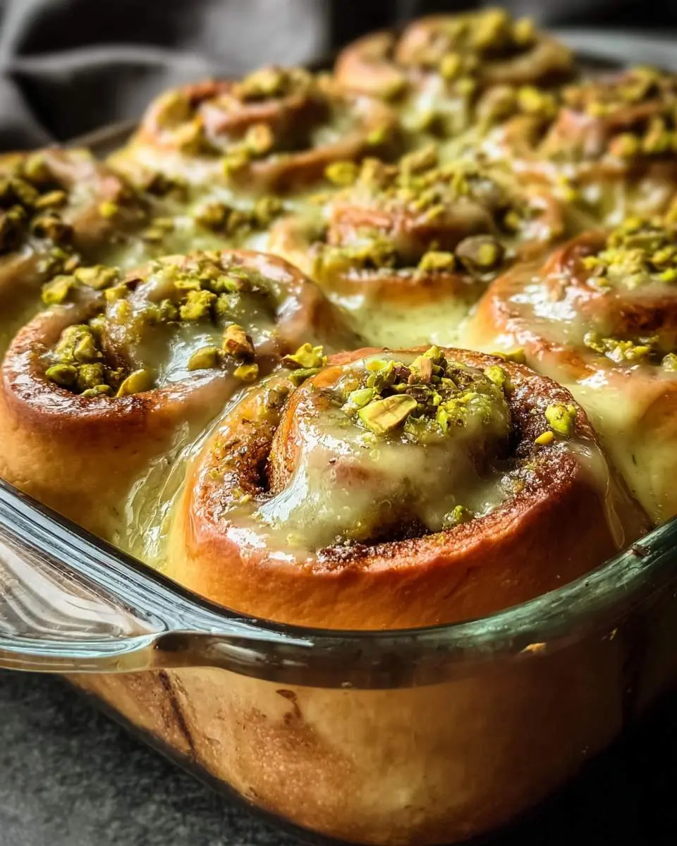Pistachio Cream Cinnamon Rolls 27 pistachio cream cinnamon rolls recipe 1