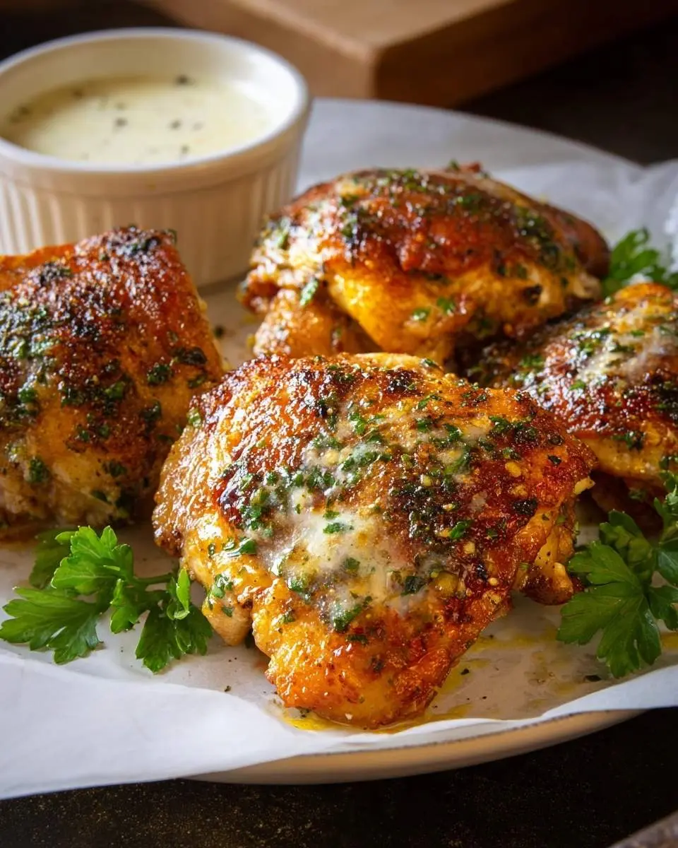 ranch chicken thighs bake recipe 1