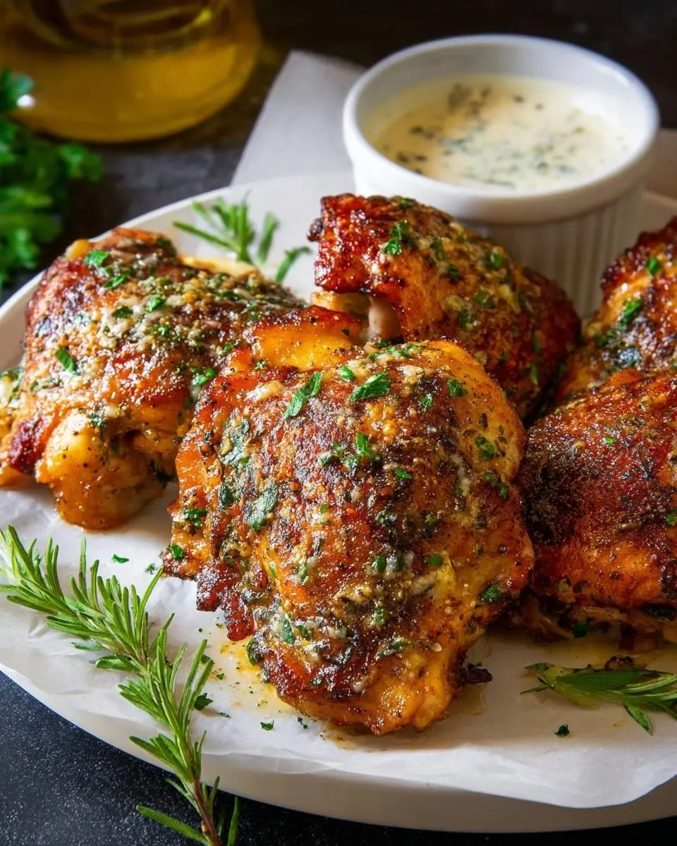 ranch chicken thighs bake