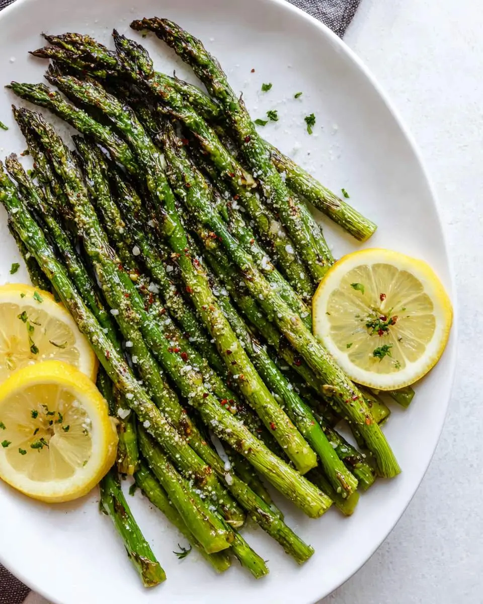 roasted asparagus with lemon recipe 1