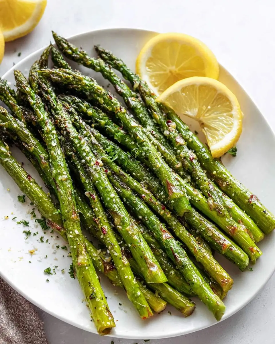 roasted asparagus with lemon recipe