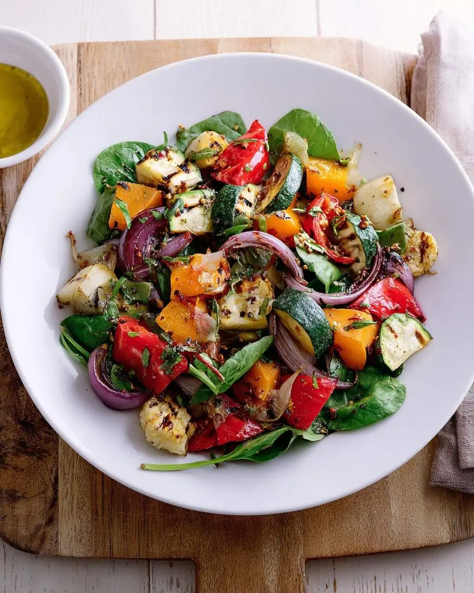 roasted veggies salad recipe
