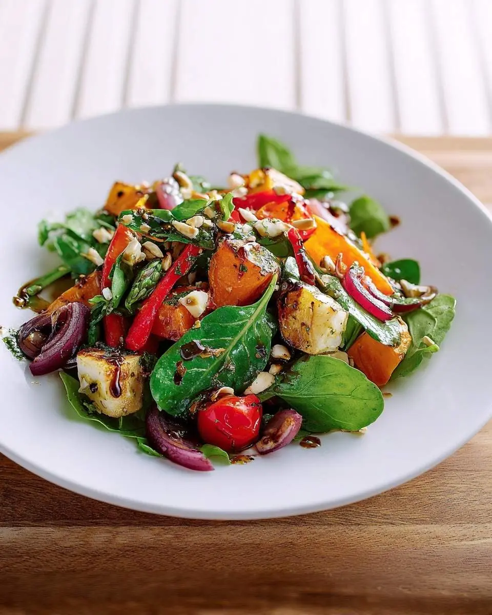 roasted veggies salad