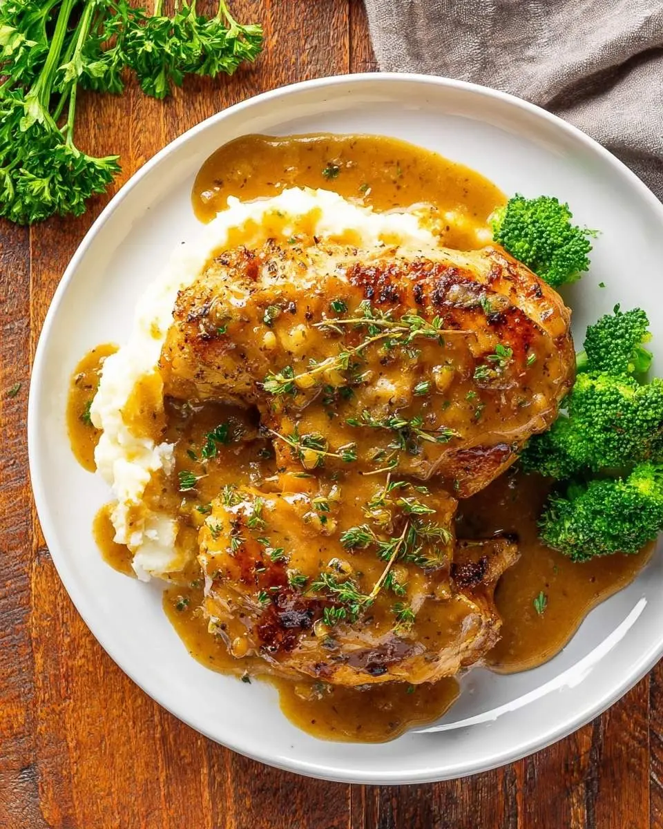 skillet chicken with gravy recipe 1