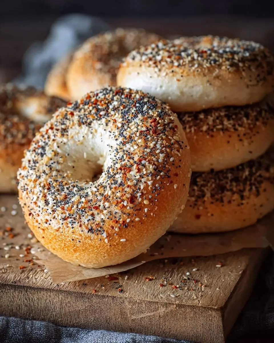 sourdough discard bagels recipe