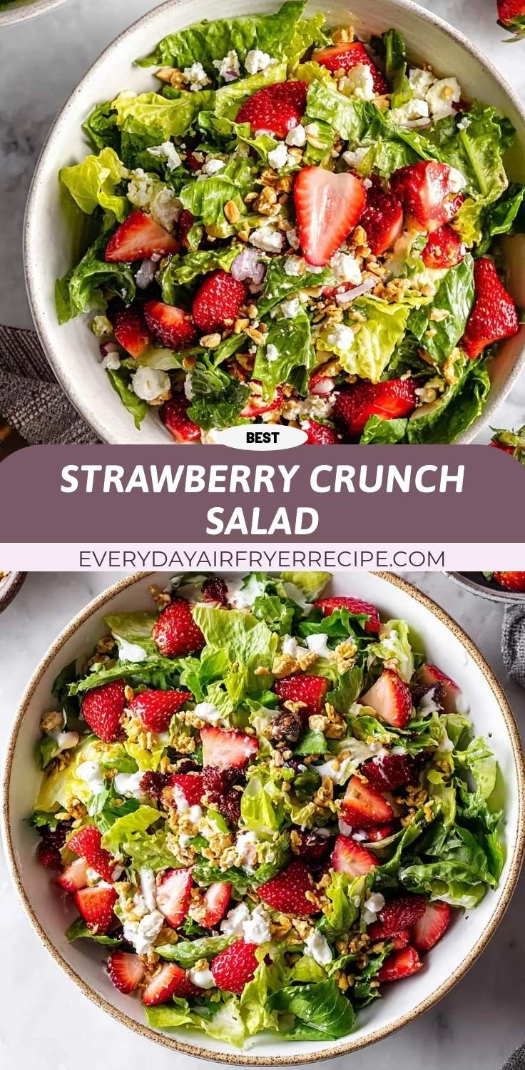 Strawberry Crunch Salad 27 strawberry crunch salad pinterest