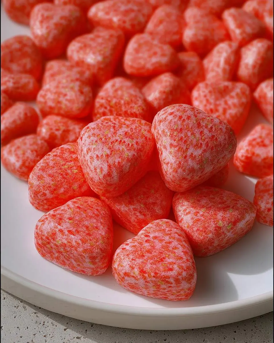 strawberry foam candies recipe 1 1