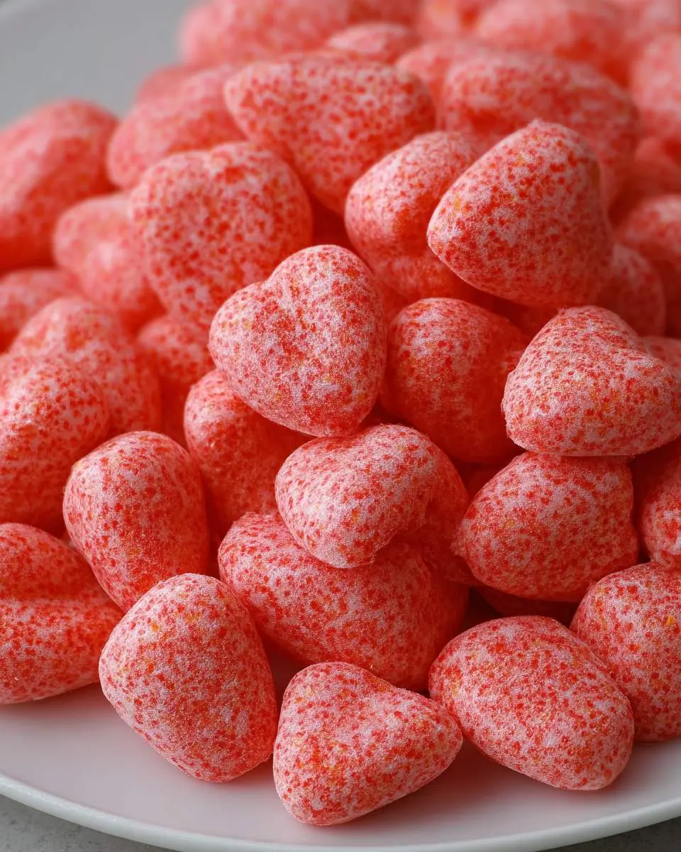 strawberry foam candies recipe 2