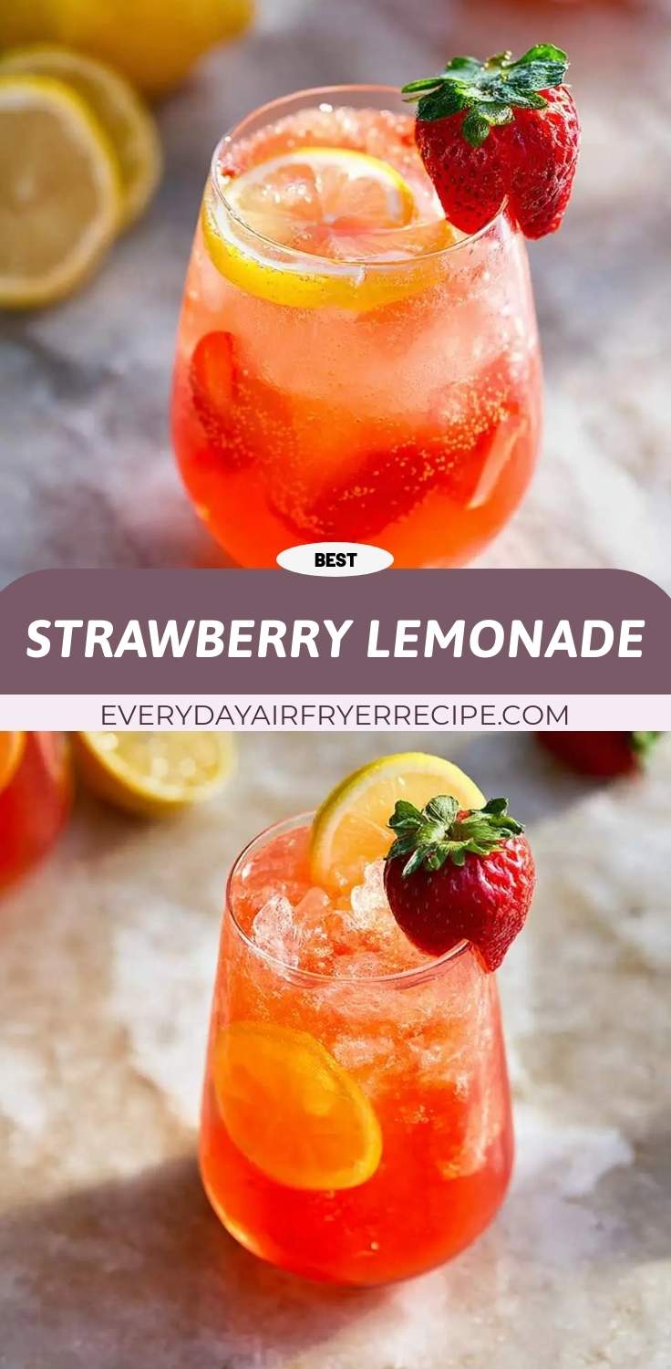 strawberry lemonade pinterest