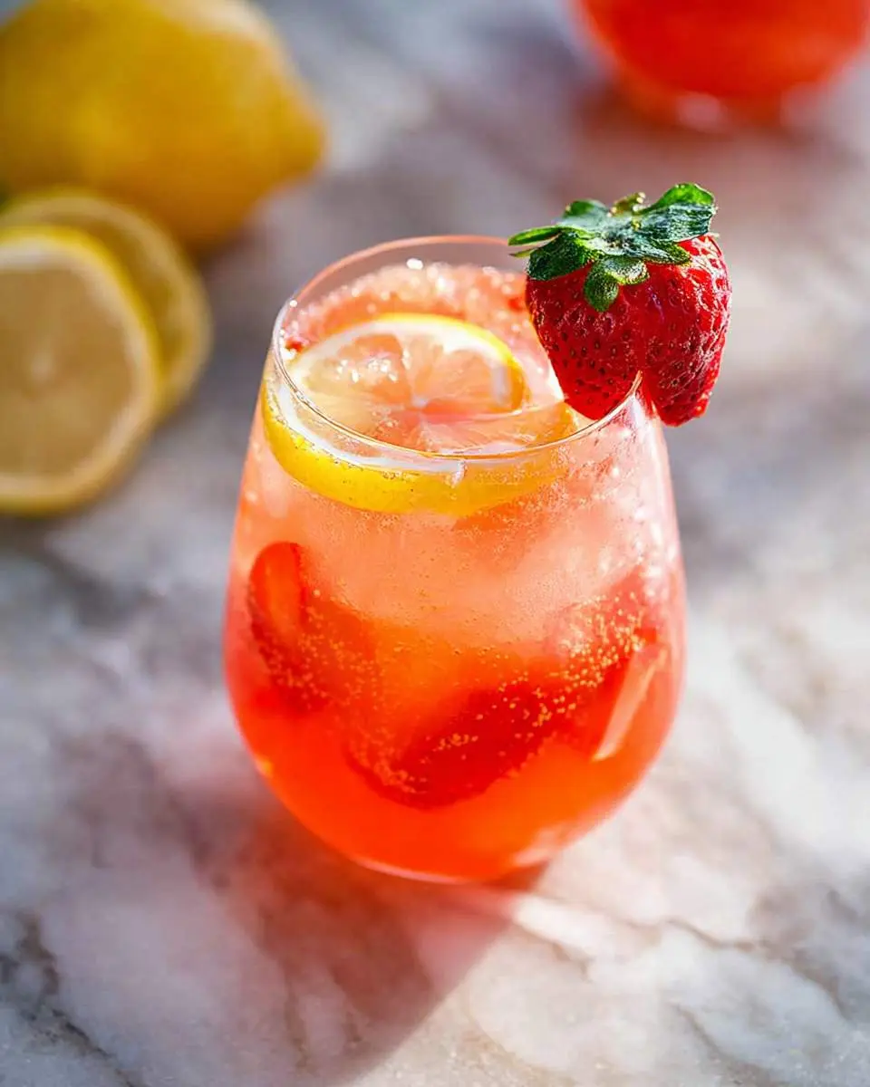 strawberry lemonade recipe 1