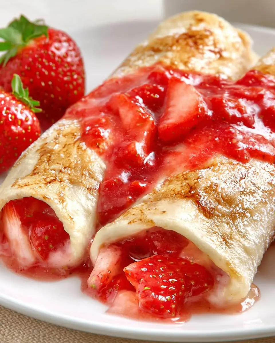 Strawberry pie enchiladas 25 strawberry pie enchiladas recipe