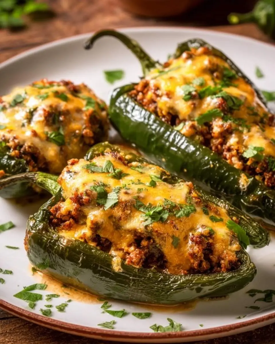 stuffed poblano peppers recipe