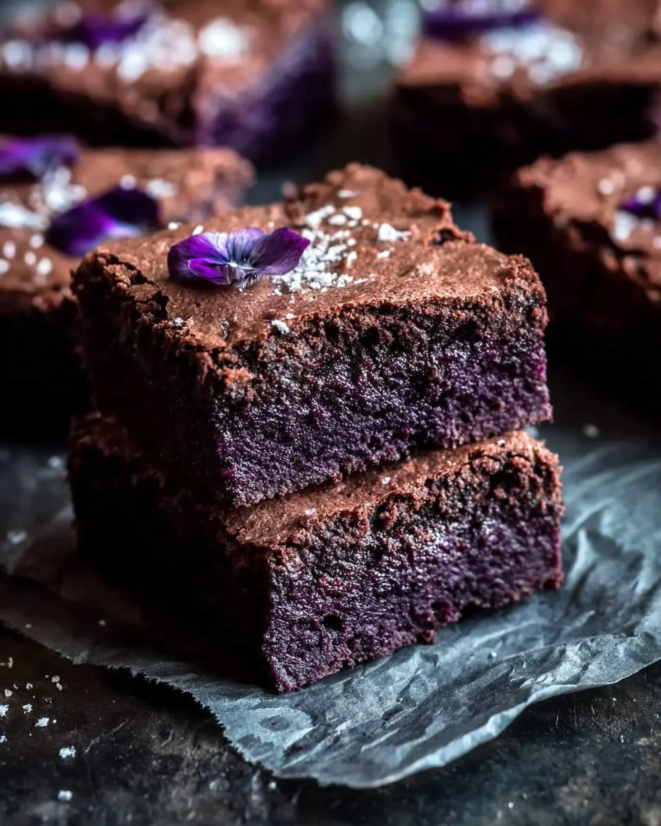 ube brownies recipe