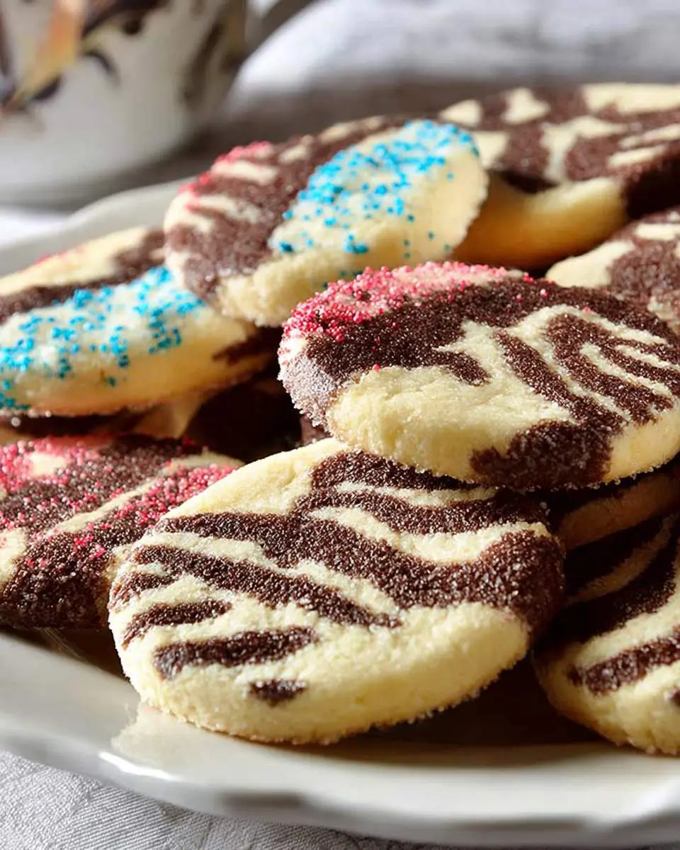Zebra cookies 26 zebra cookies recipe 1 4