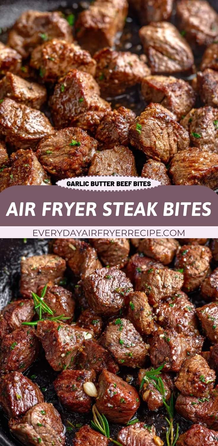 Air Fryer Steak Bites 27 finished dish ready to serve
