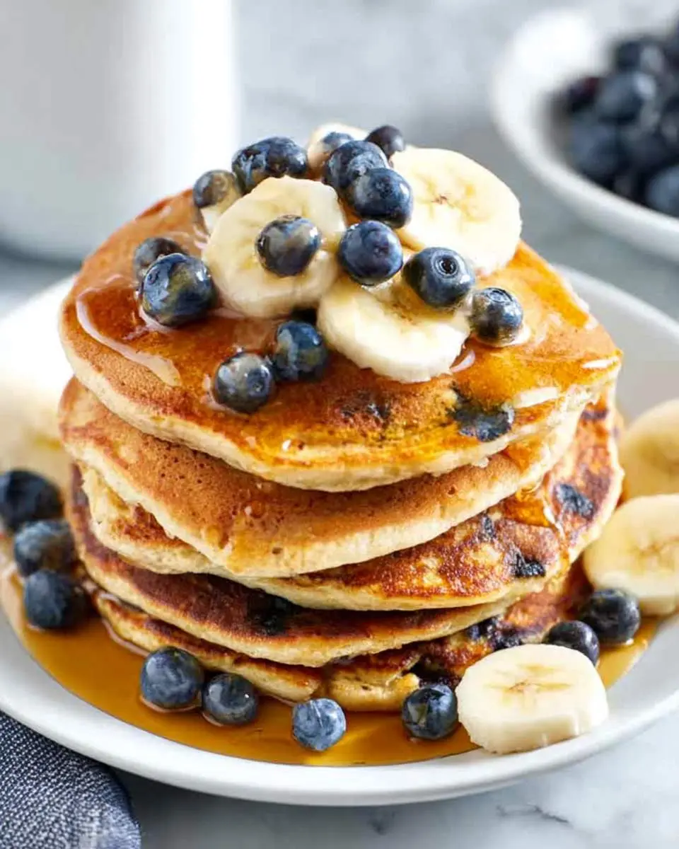 Blueberry Banana Pancakes 26 blueberry banana pancakes recipe