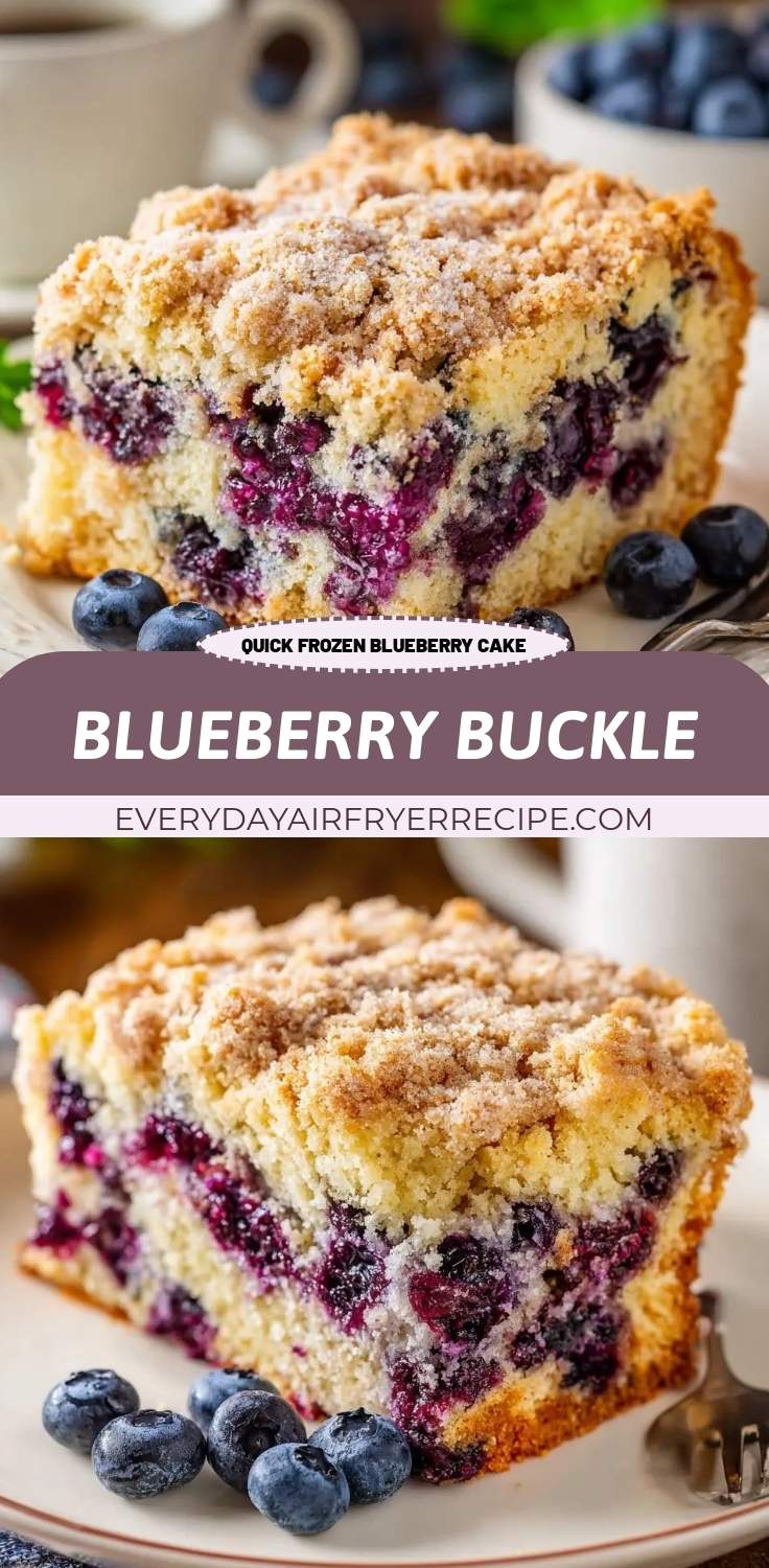 Blueberry buckle 27 finished dish ready to serve