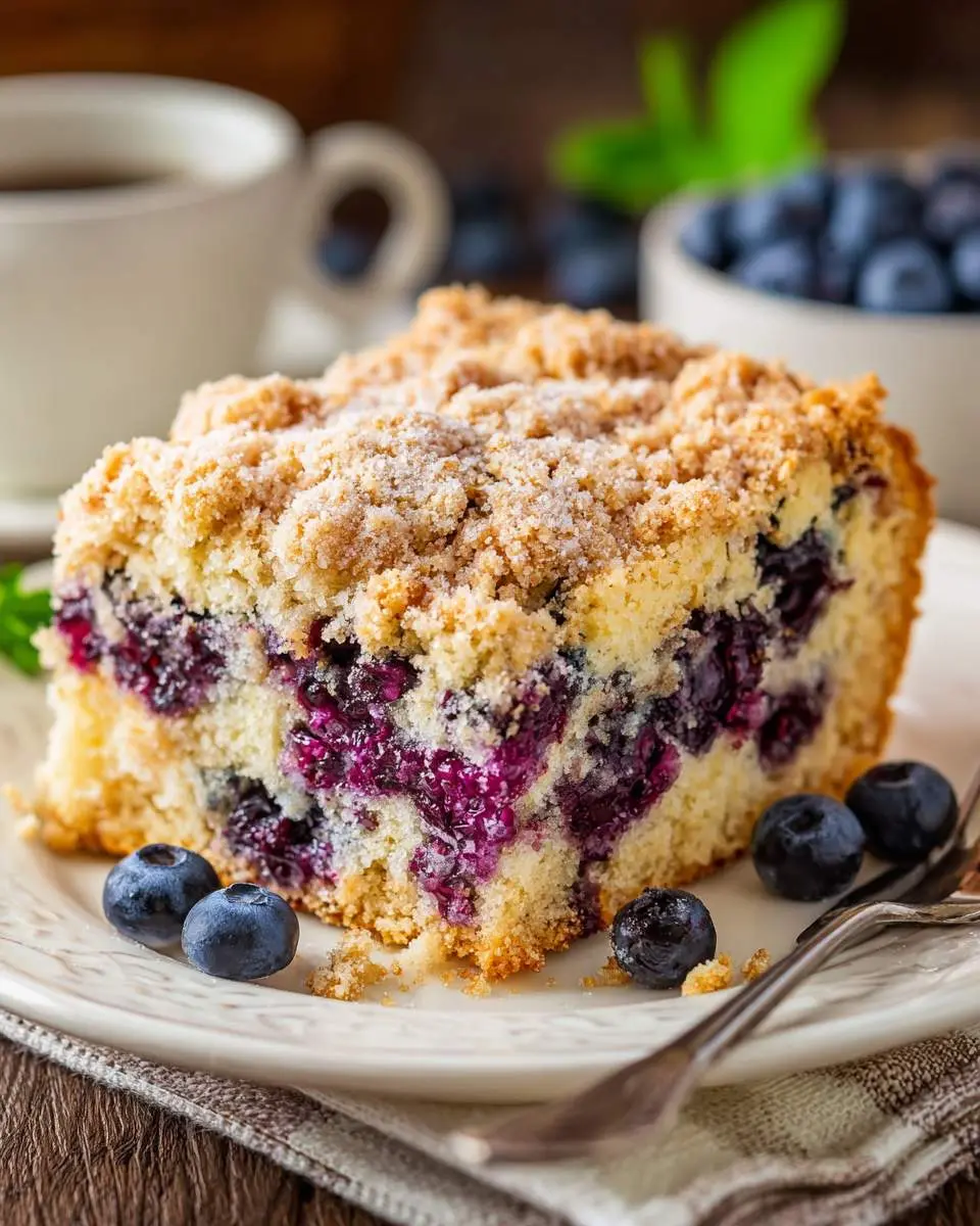 Blueberry buckle 26 step by step preparation of the recipe