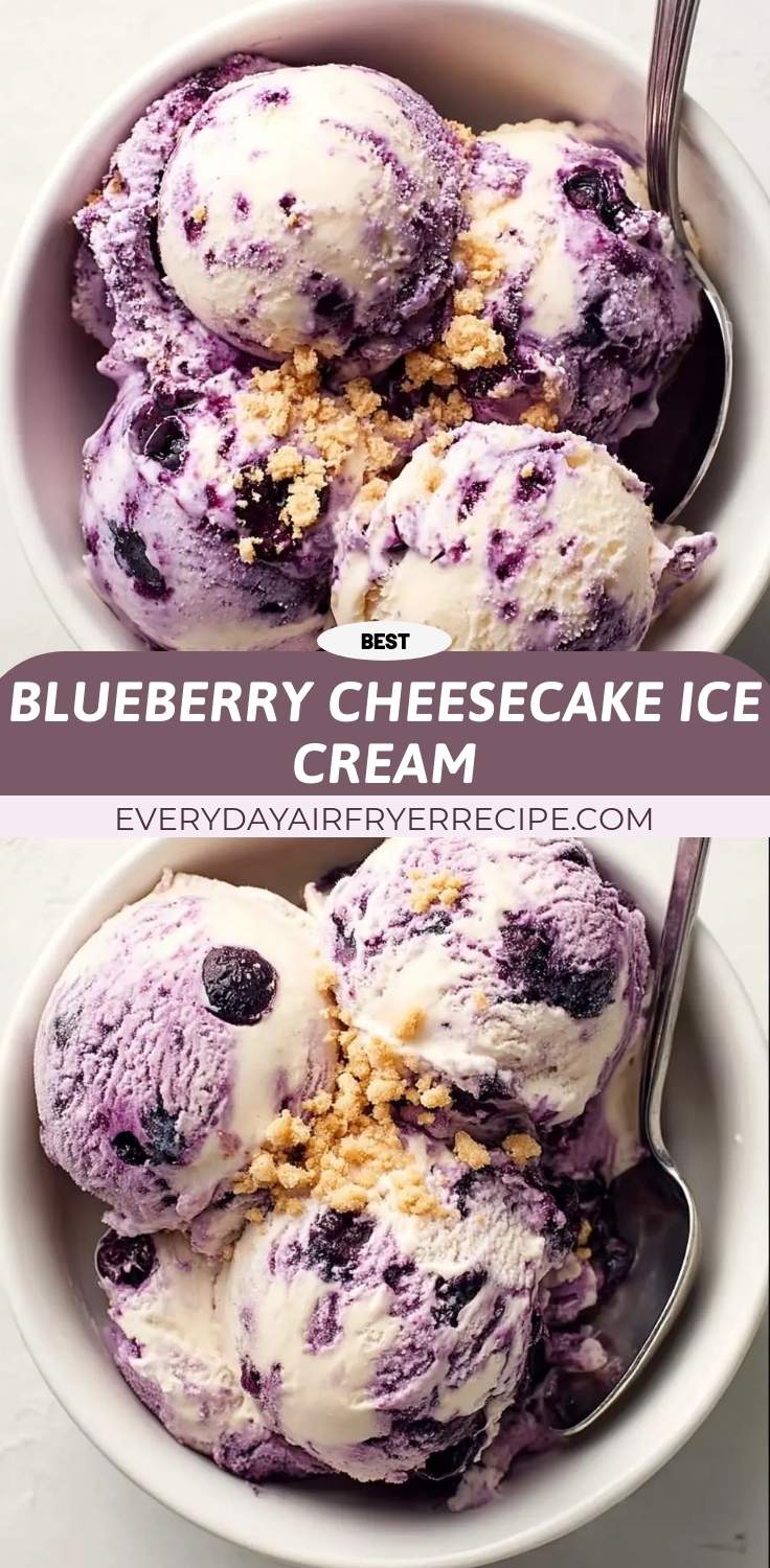 blueberry cheesecake ice cream pinterest