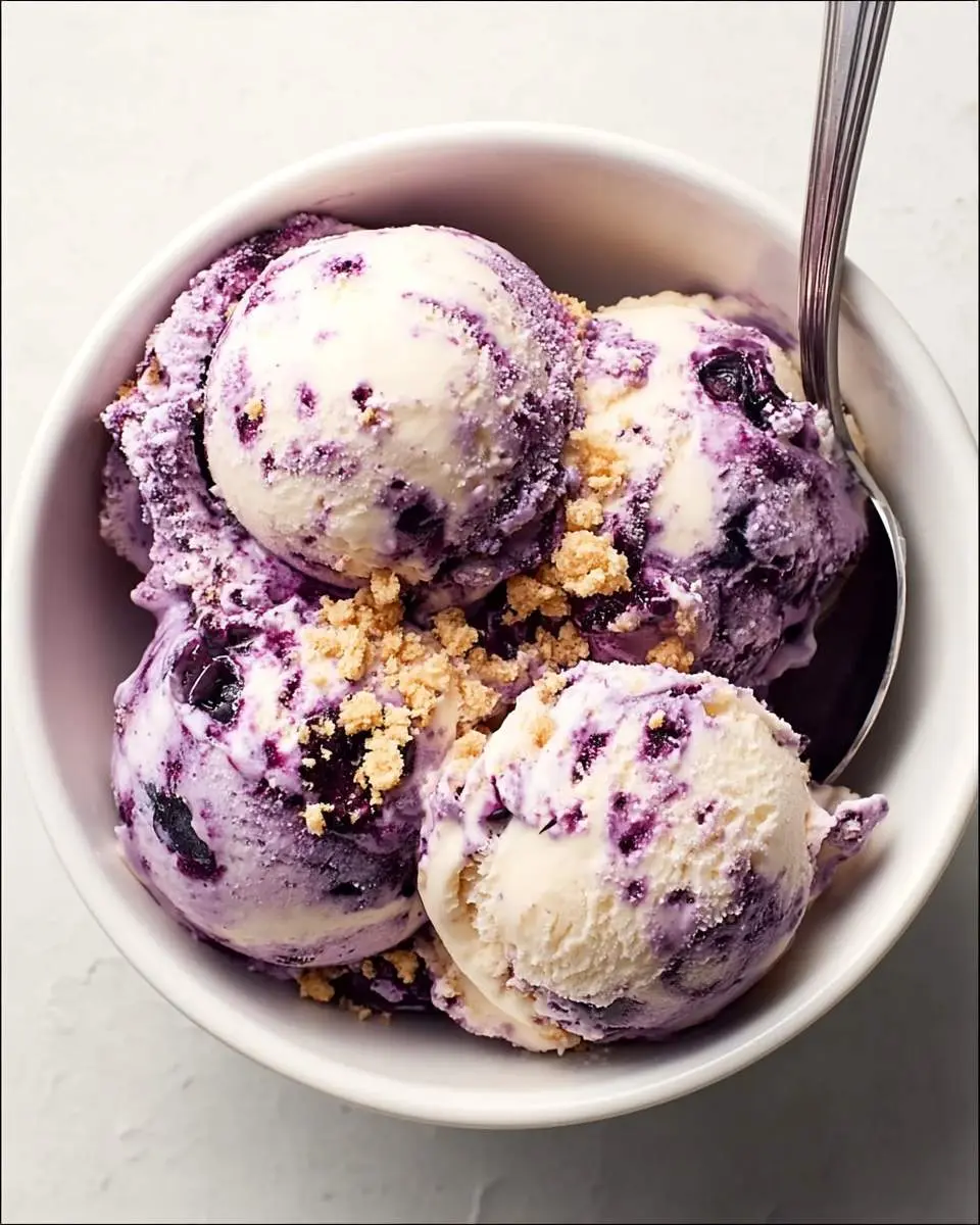 blueberry cheesecake ice cream recipe 1