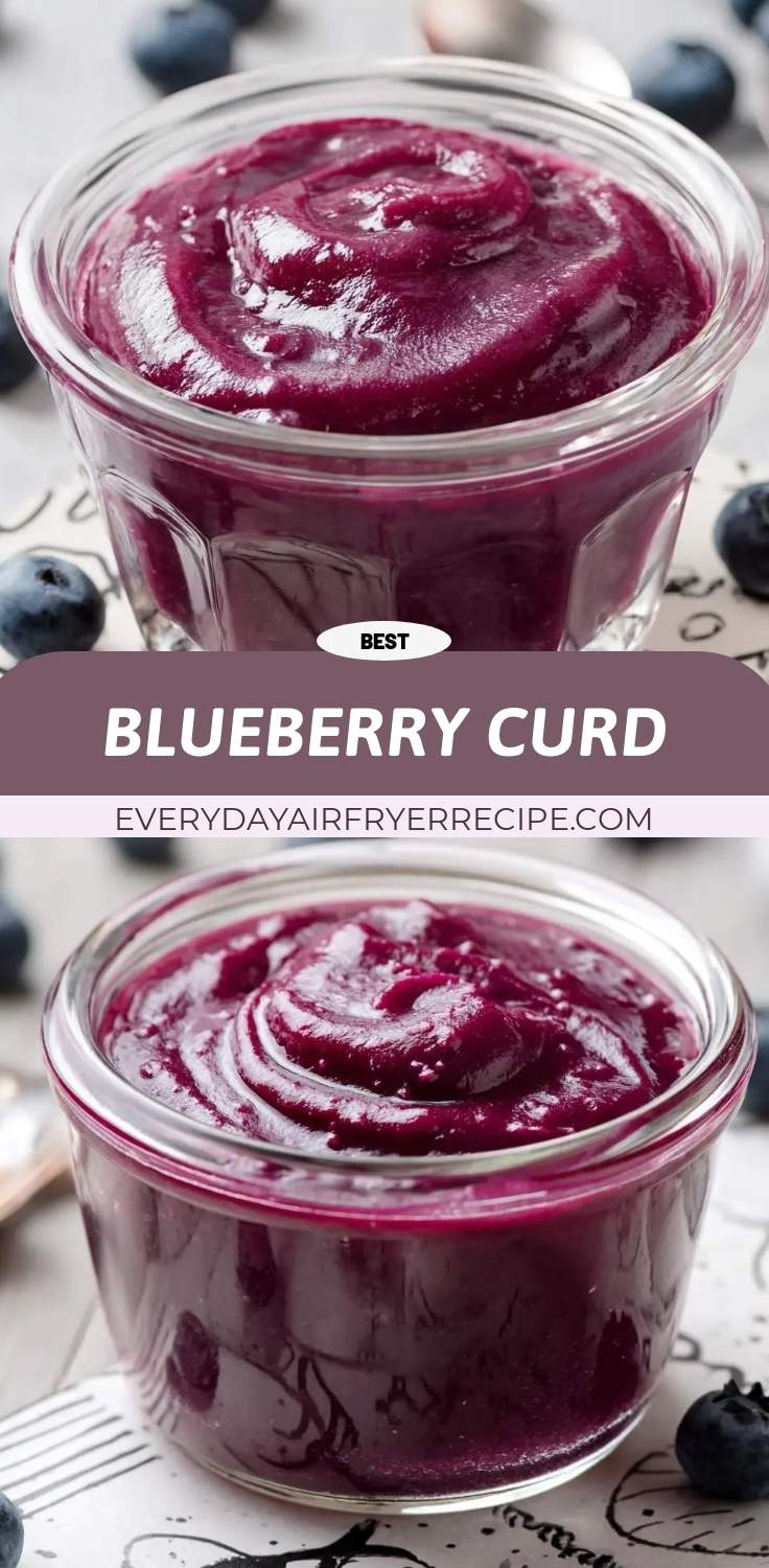 blueberry curd pinterest