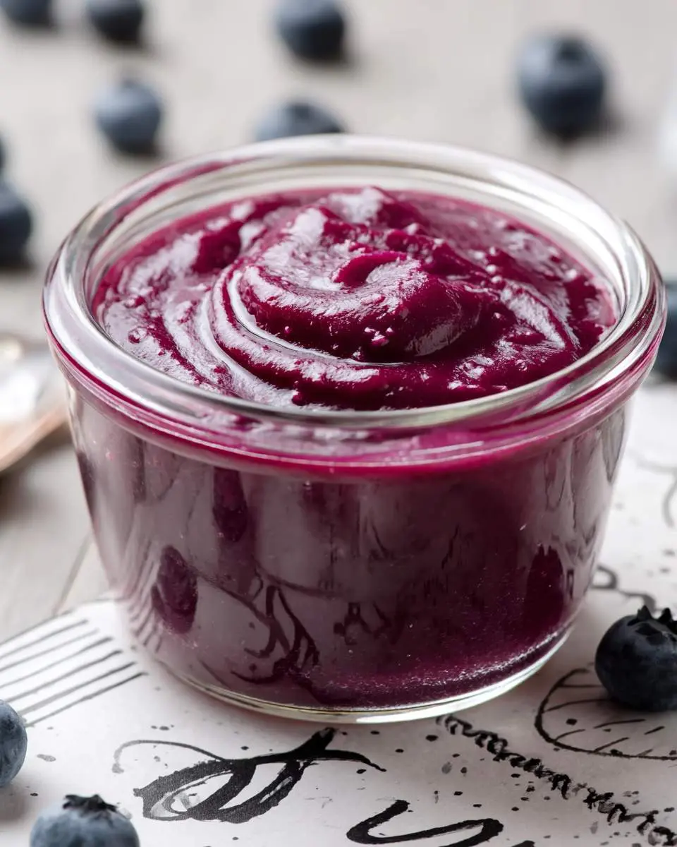 blueberry curd