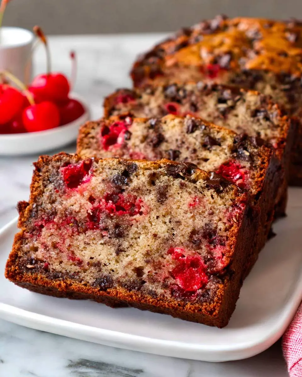 Cherry Banana Bread 27 cherry banana bread recipe 1