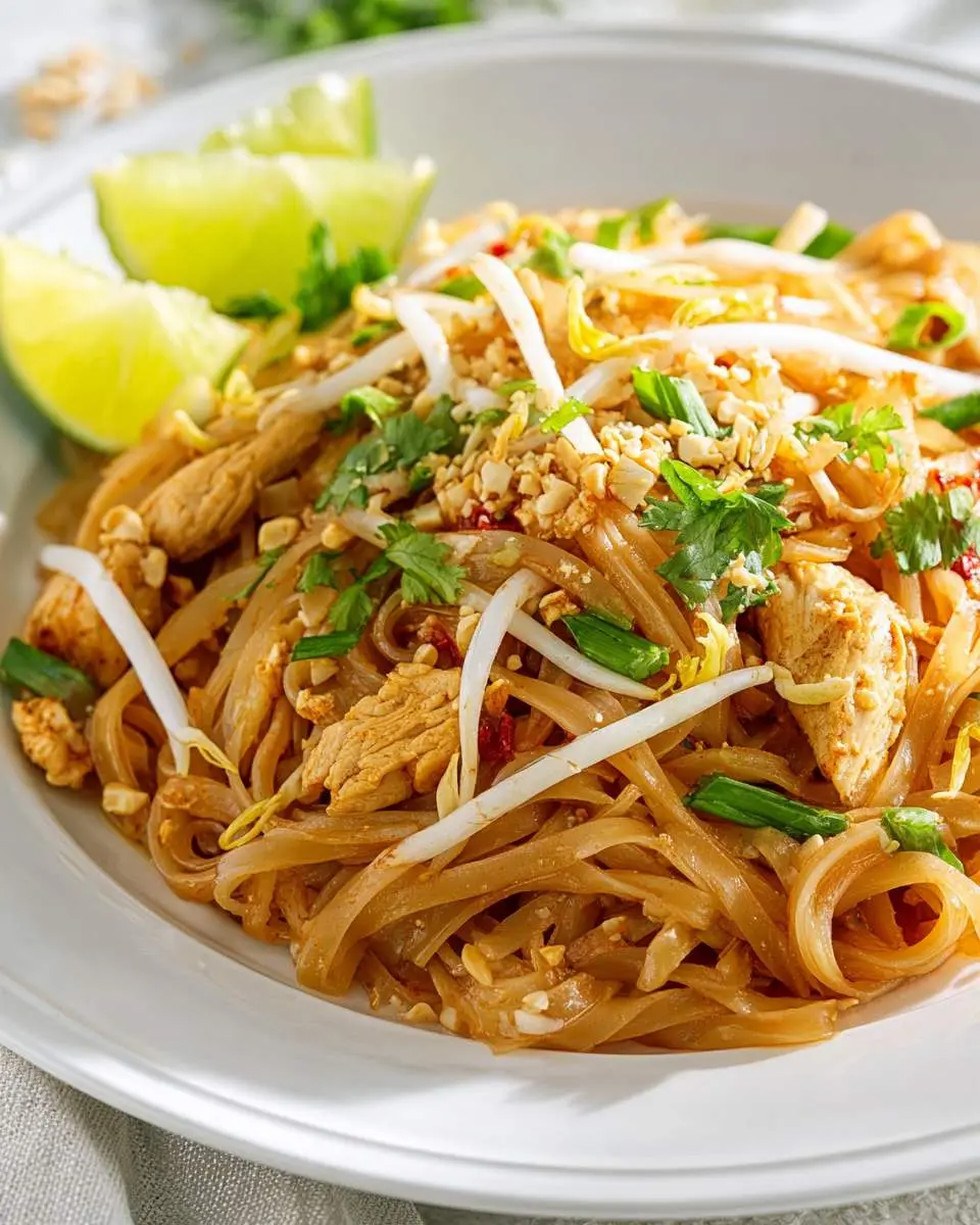 chicken pad thai