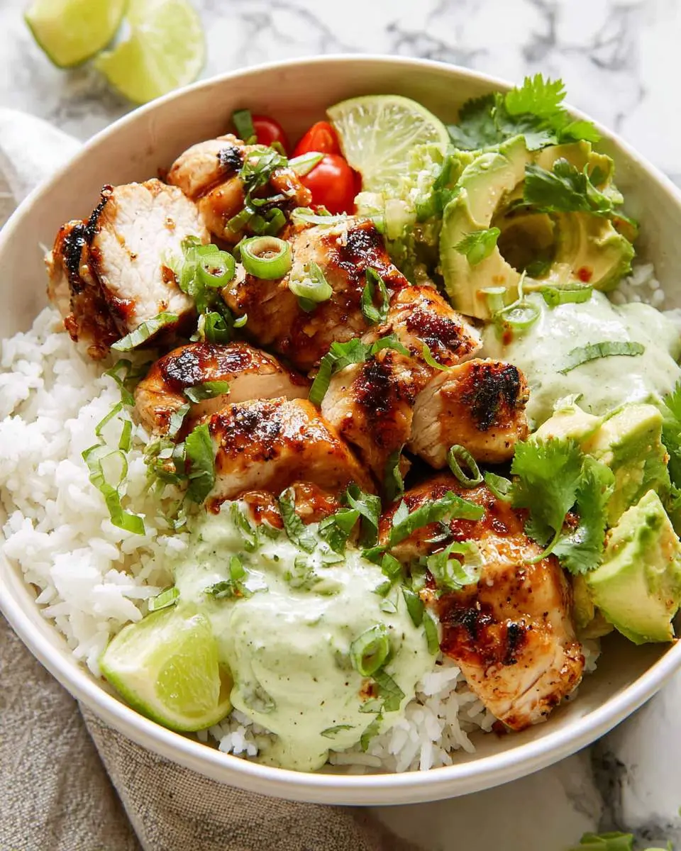chili lime chicken bowls recipe 1