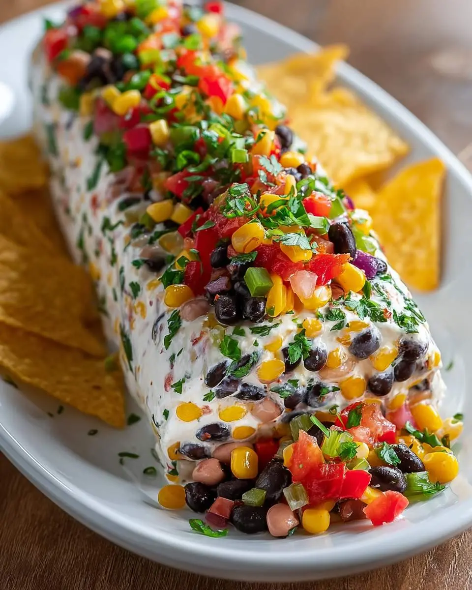cowboy caviar cheese log recipe