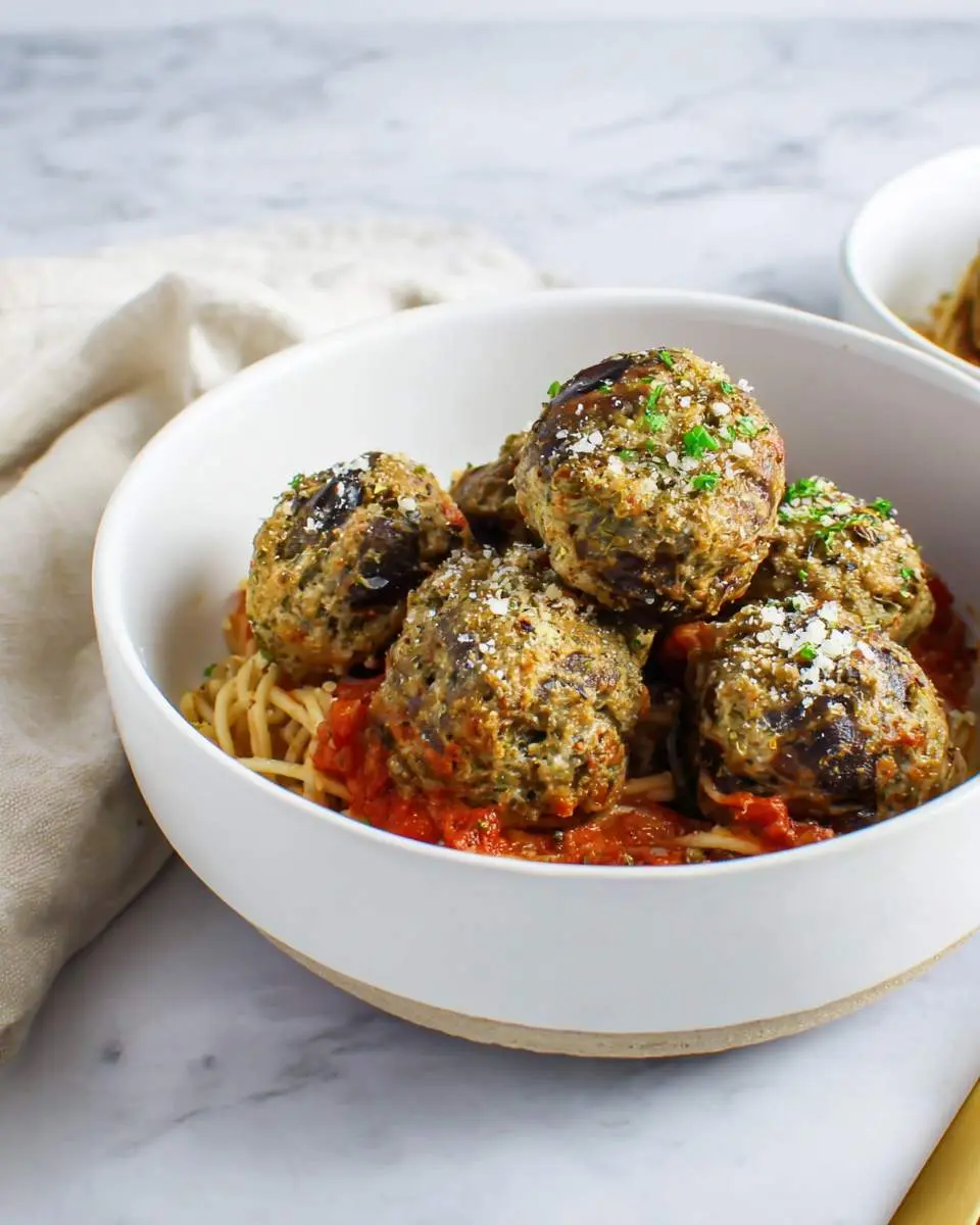 eggplant meatballs