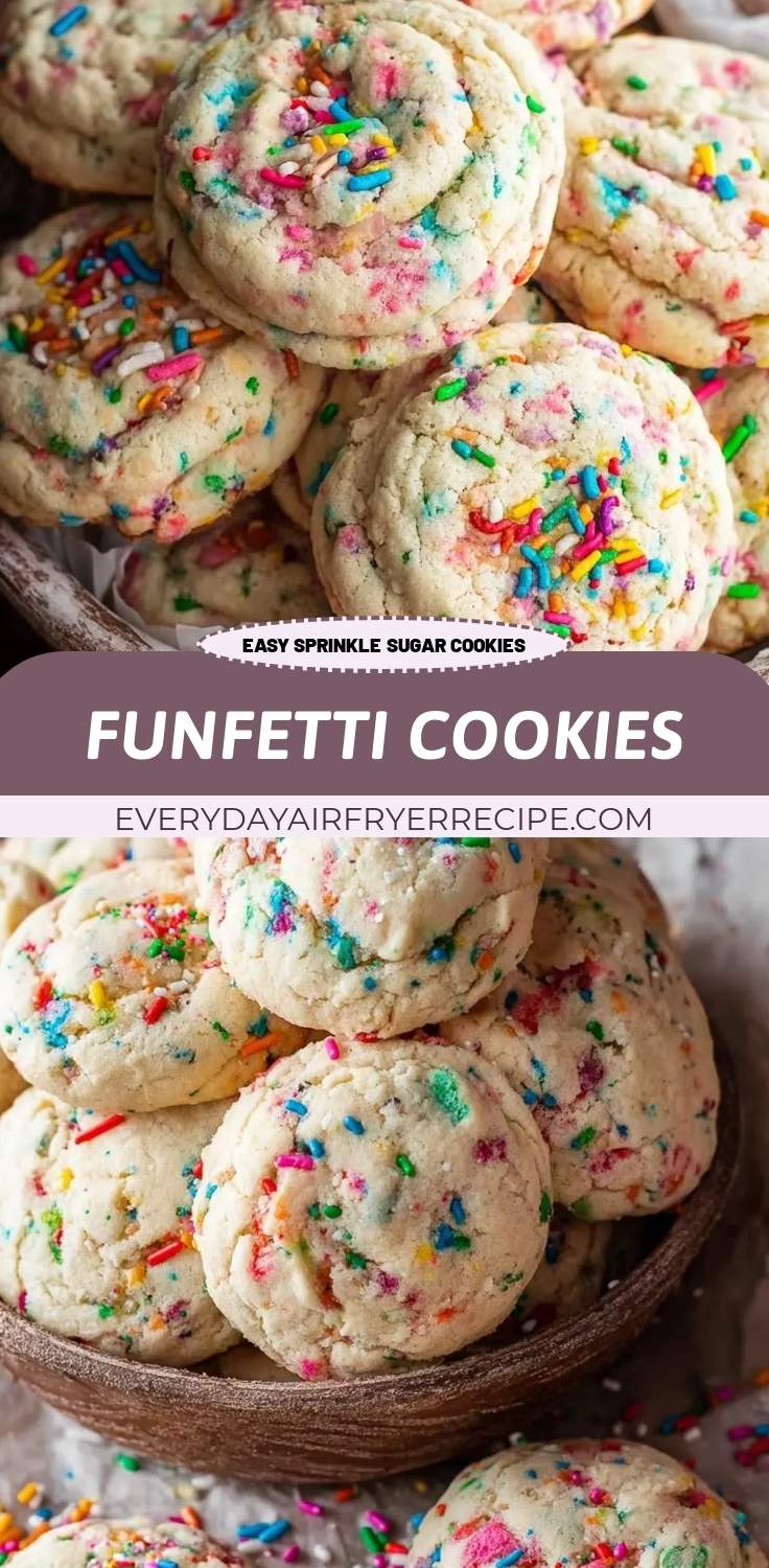 Funfetti cookies 27 finished dish ready to serve
