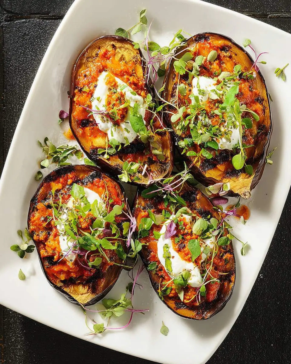 Grilled Eggplant with Harissa 25 grilled eggplant with harissa ingredients and preparation