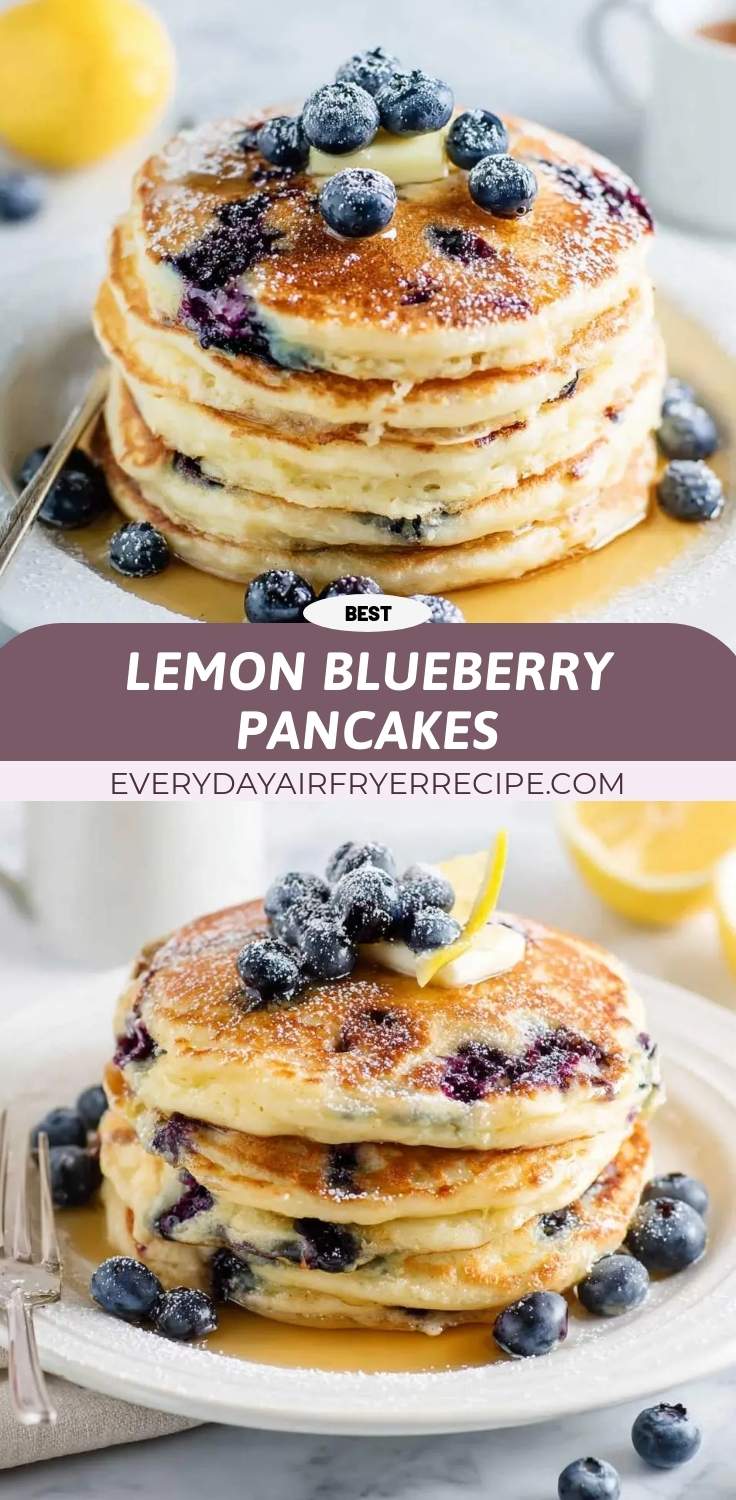 Lemon Blueberry Pancakes 28 lemon blueberry pancakes pinterest