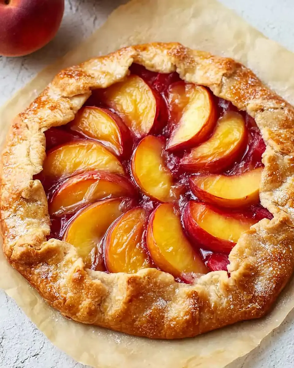 nectarine galette recipe 1