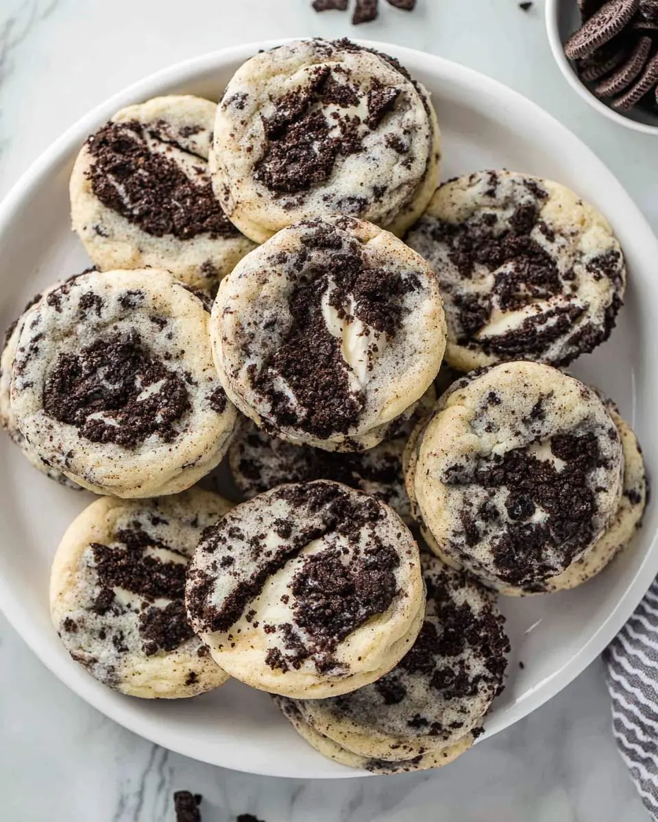 Oreo cheesecake cookies 27 oreo cheesecake cookies recipe 1