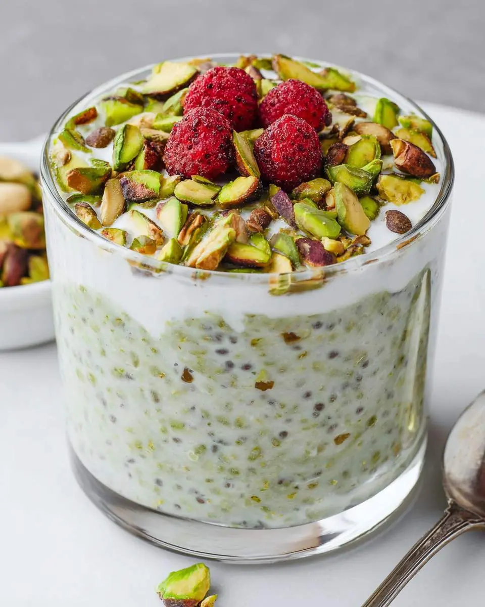 Pistachio overnight oats 27 pistachio overnight oats recipe 1
