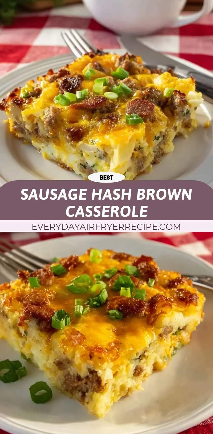 sausage hash brown casserole pinterest