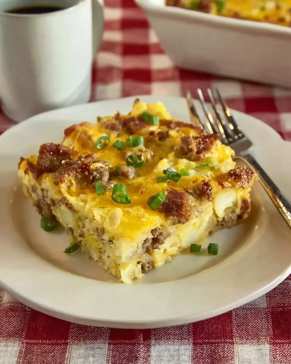 sausage hash brown casserole recipe