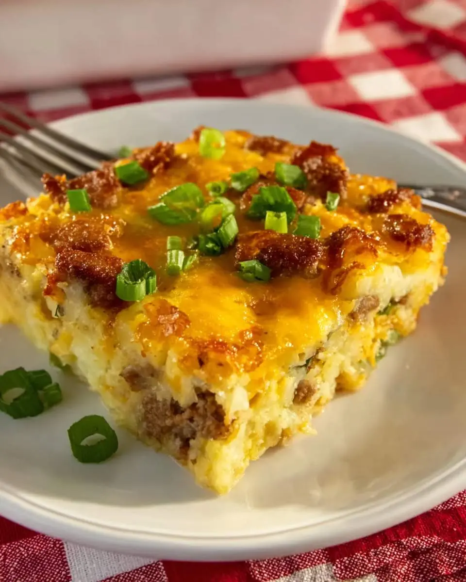 sausage hash brown casserole