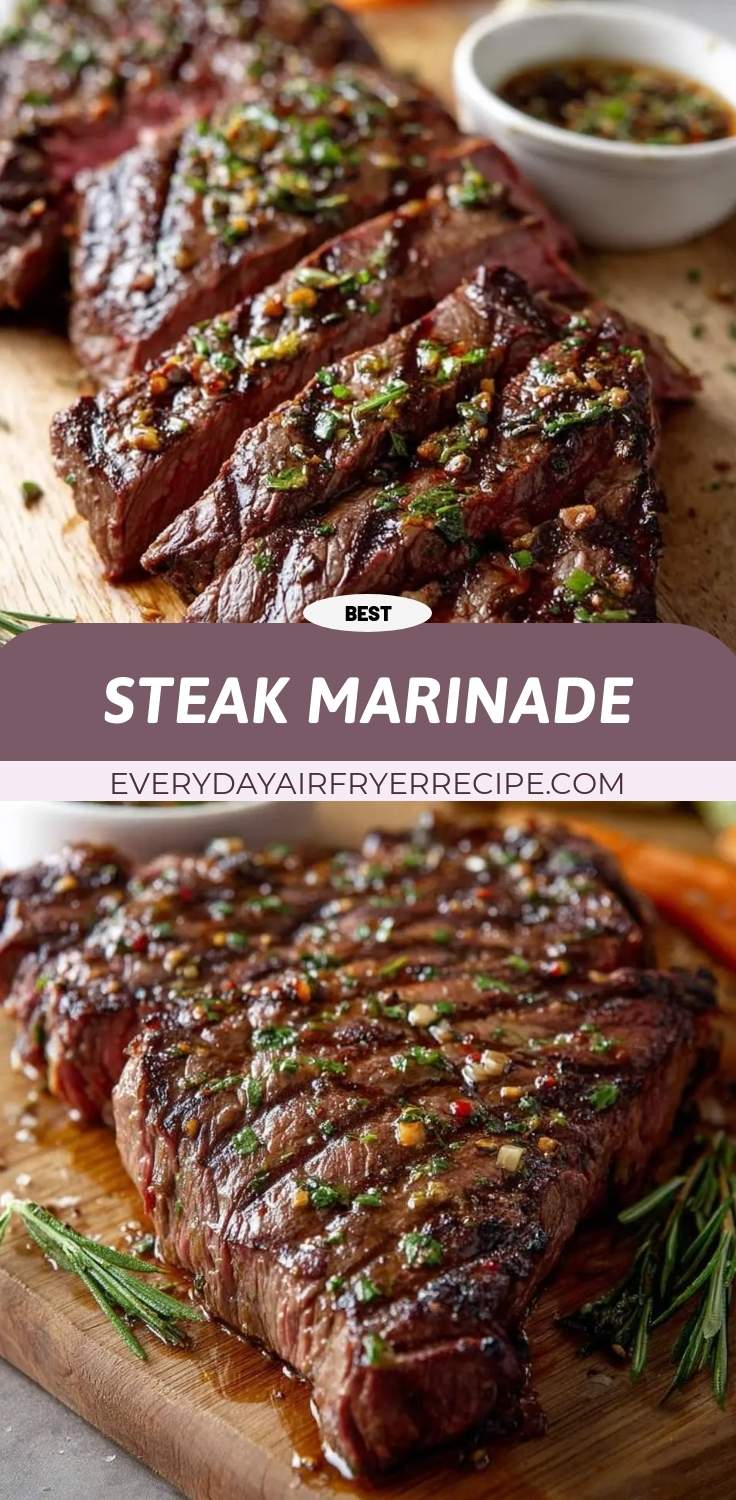 steak marinade pinterest