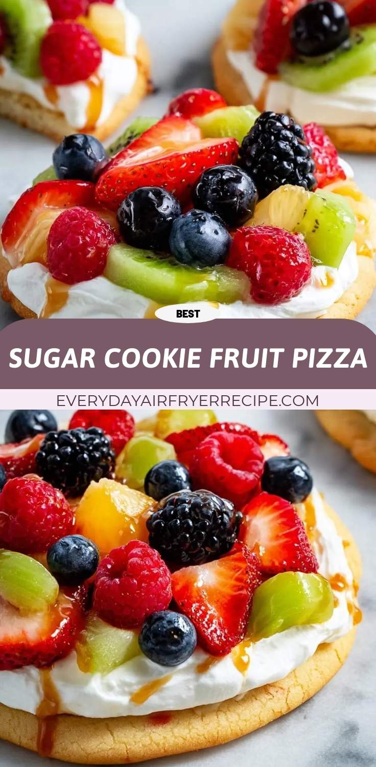 sugar cookie fruit pizza pinterest