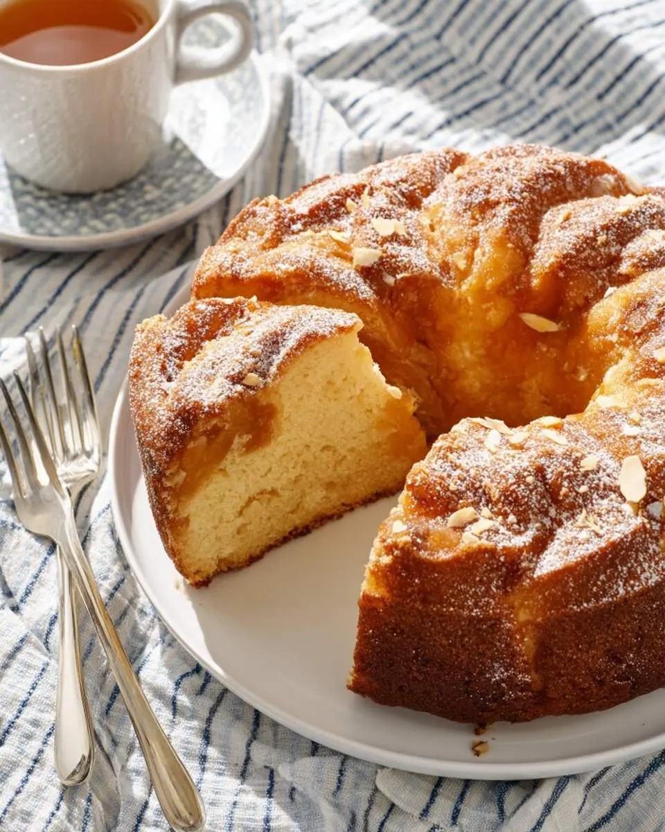 Apricot Almond Coffee Cake ingredients and preparation