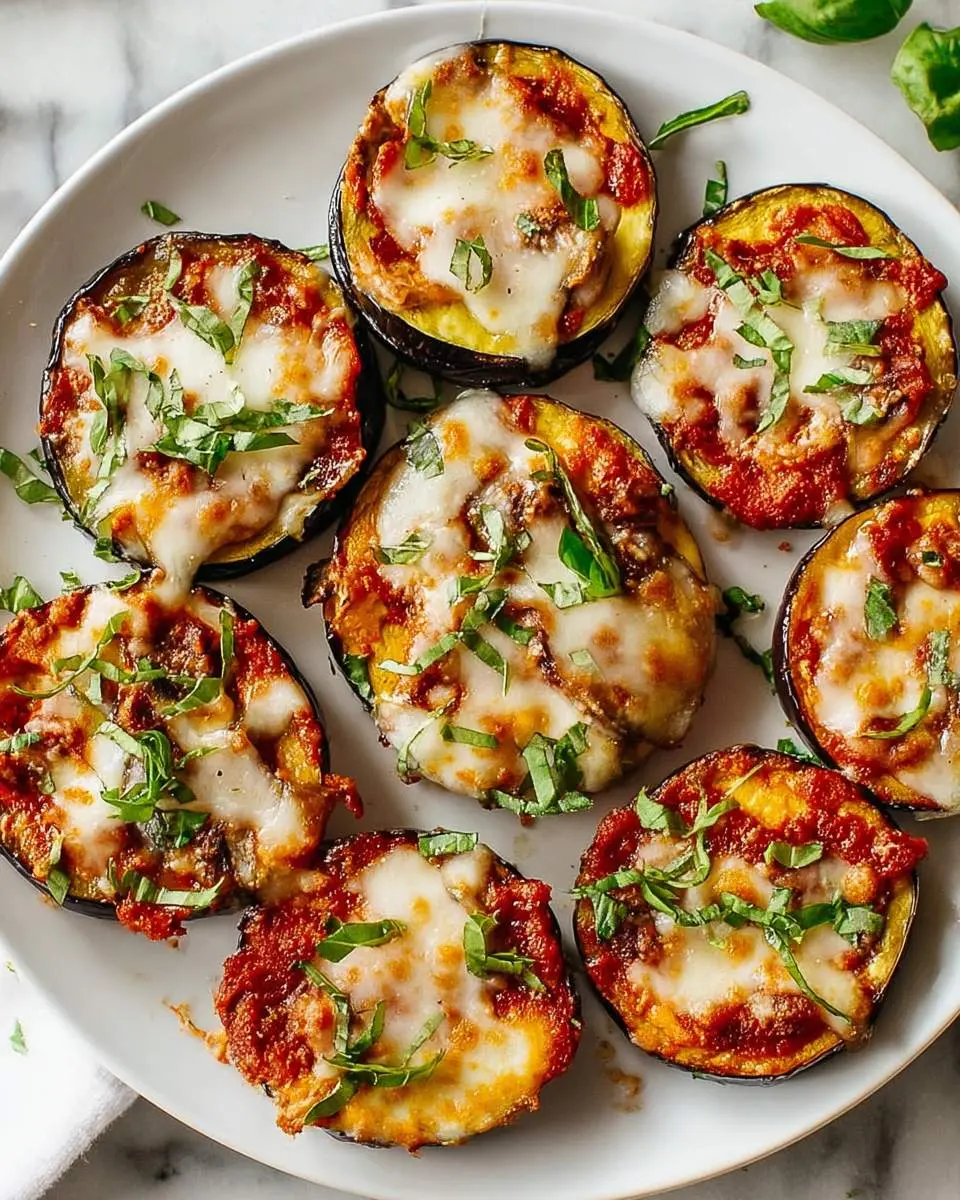 Eggplant Pizza Bites 25 Eggplant pizza bites ingredients and preparation